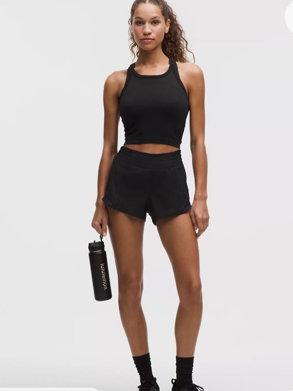lululemon Hotty Hot Gray Short Shorts